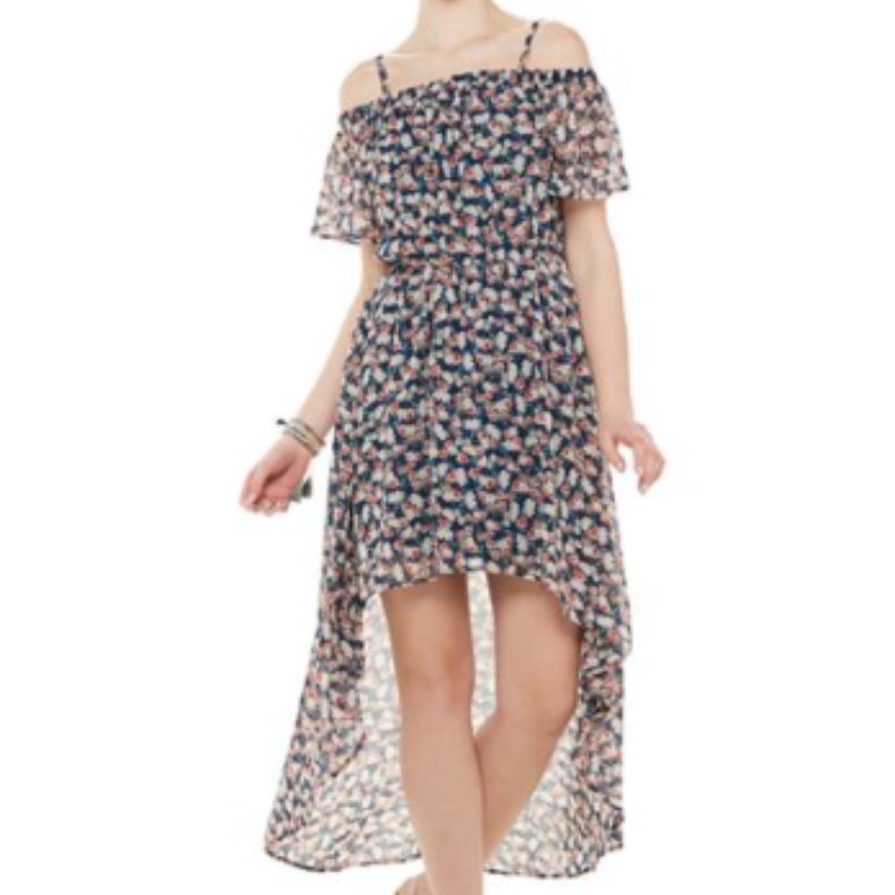 NWT - Lily Rose  Off the Shoulder High-Low Dress